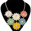 2014 Sweet daisy temperament big costume jewelry necklaces